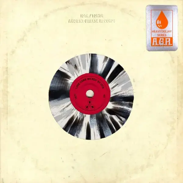 Ancient Grease Iota / Tonge - Love Come Wicked / Looking At The World (Splatter Vinyl)