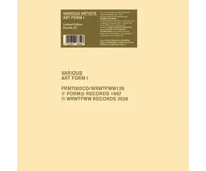 Various - Art Form 1 | STRANGER THAN PARADISE RECORDS - Stranger