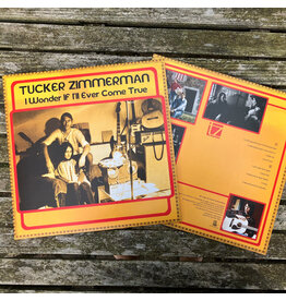 Big Potato Records Tucker Zimmerman - I Wonder If I’ll Ever Come True (Orange Vinyl)