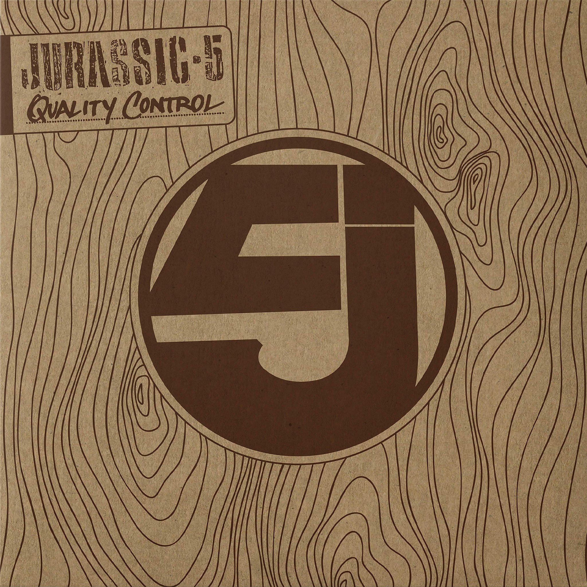 Get On Down Jurassic 5 - Quality Control (25th Anniversary Edition) (Wood Grain Vinyl) [RSD26]