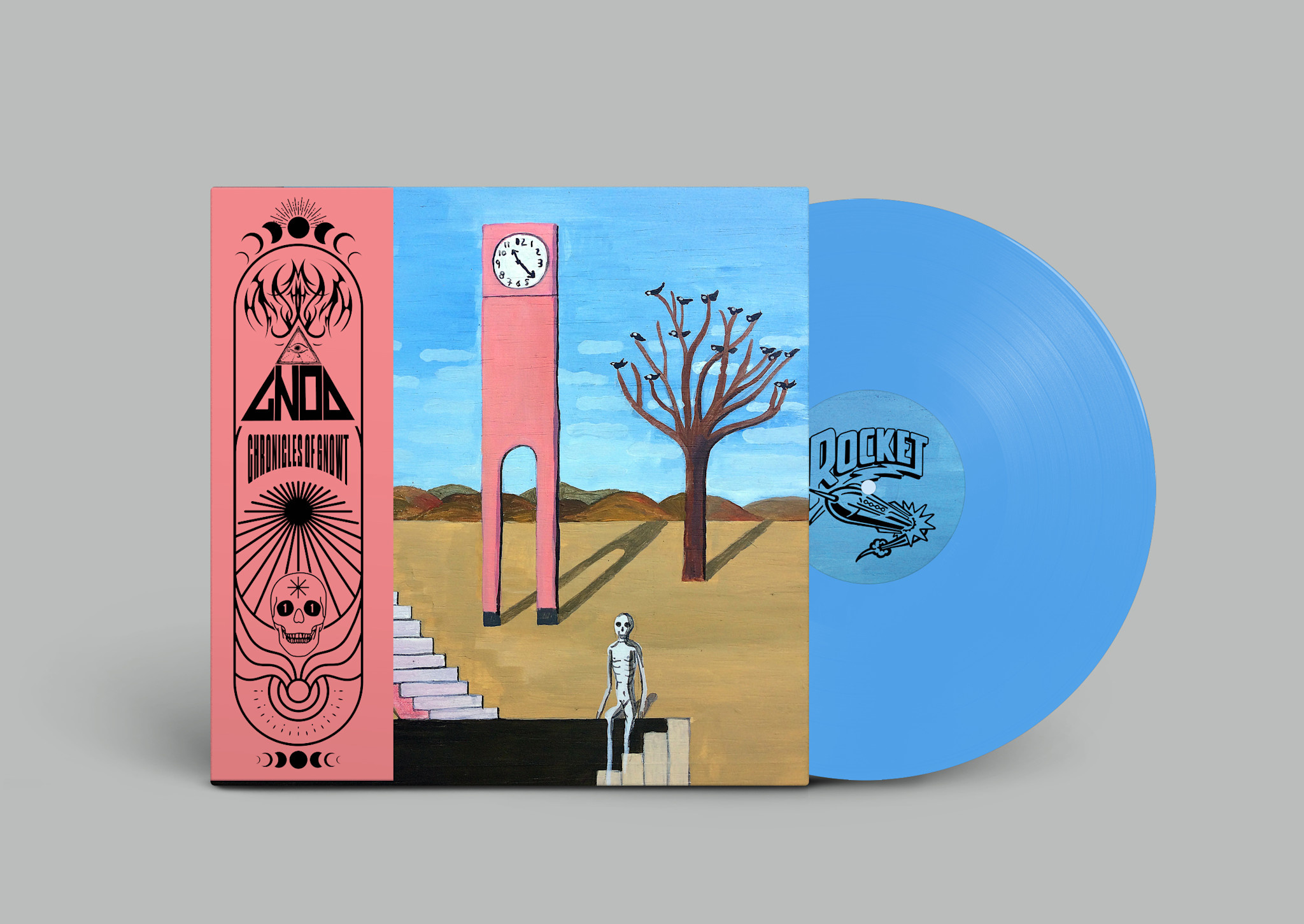 Rocket Recordings Gnod - Chronicles of Gnowt Vol. 1 (Blue Vinyl + Obi)