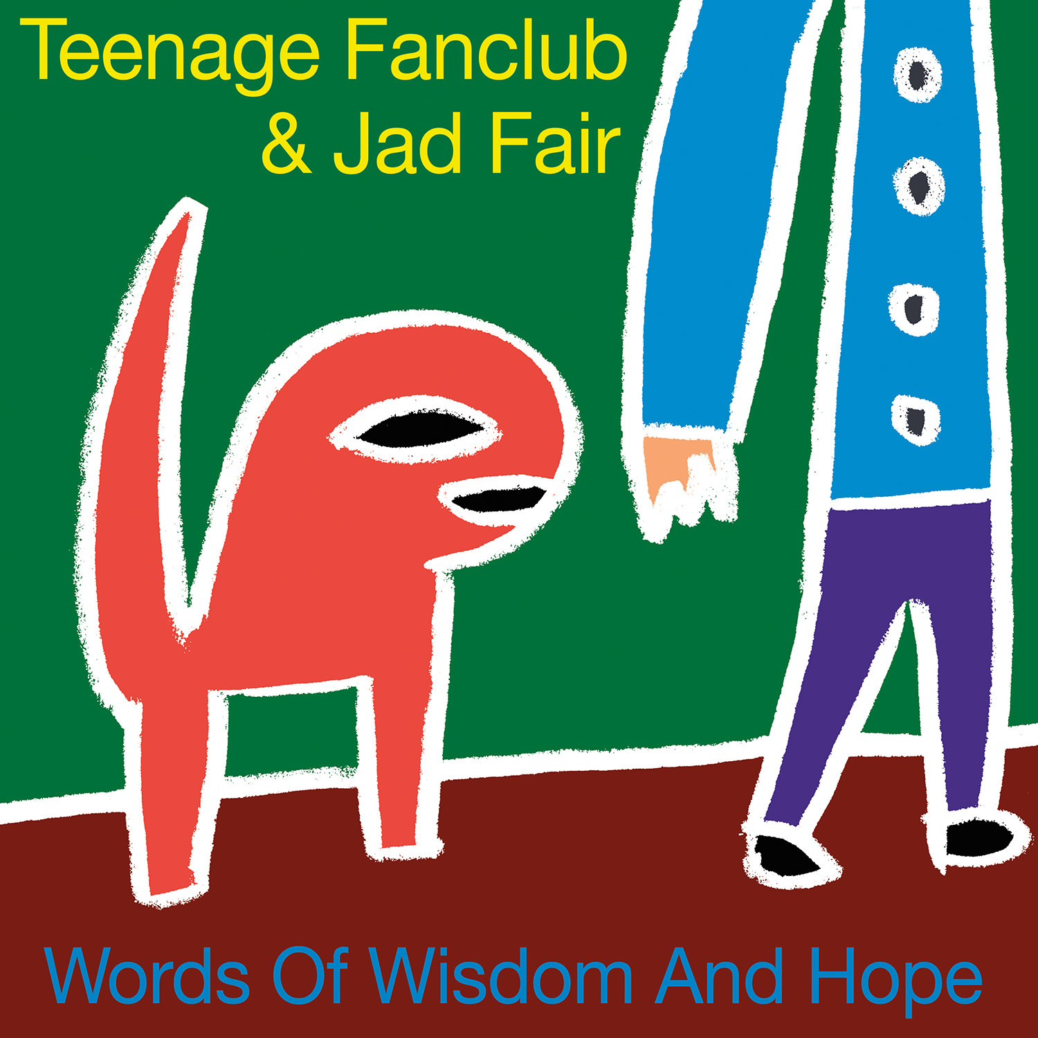 Merge Records Teenage Fanclub & Jad Fair - Words of Wisdom and Hope [RSD26]
