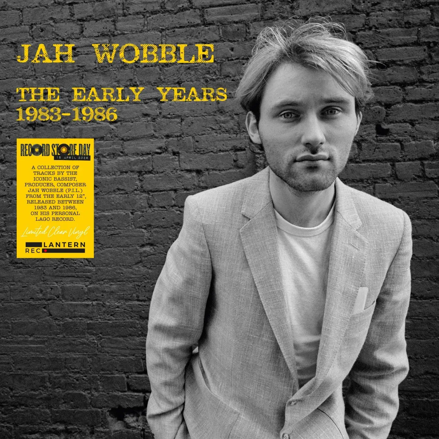 Lantern Rec. Jah Wobble - The Early Years 1983-1986 [RSD26]