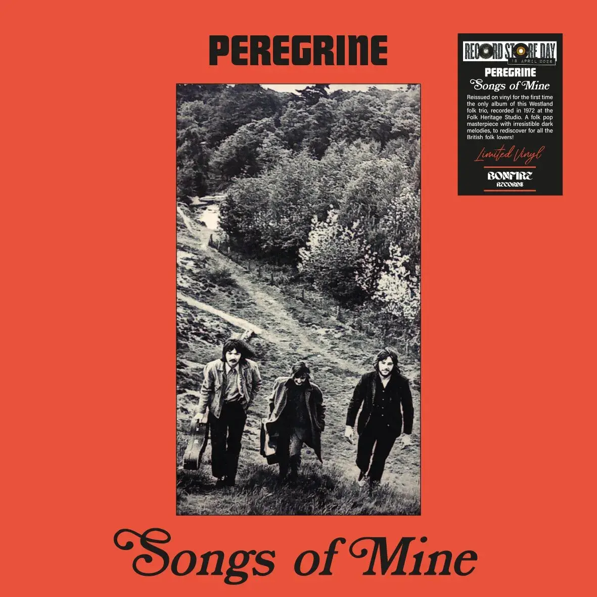 Bonfire Records Peregrine - Songs Of Mine [RSD26]