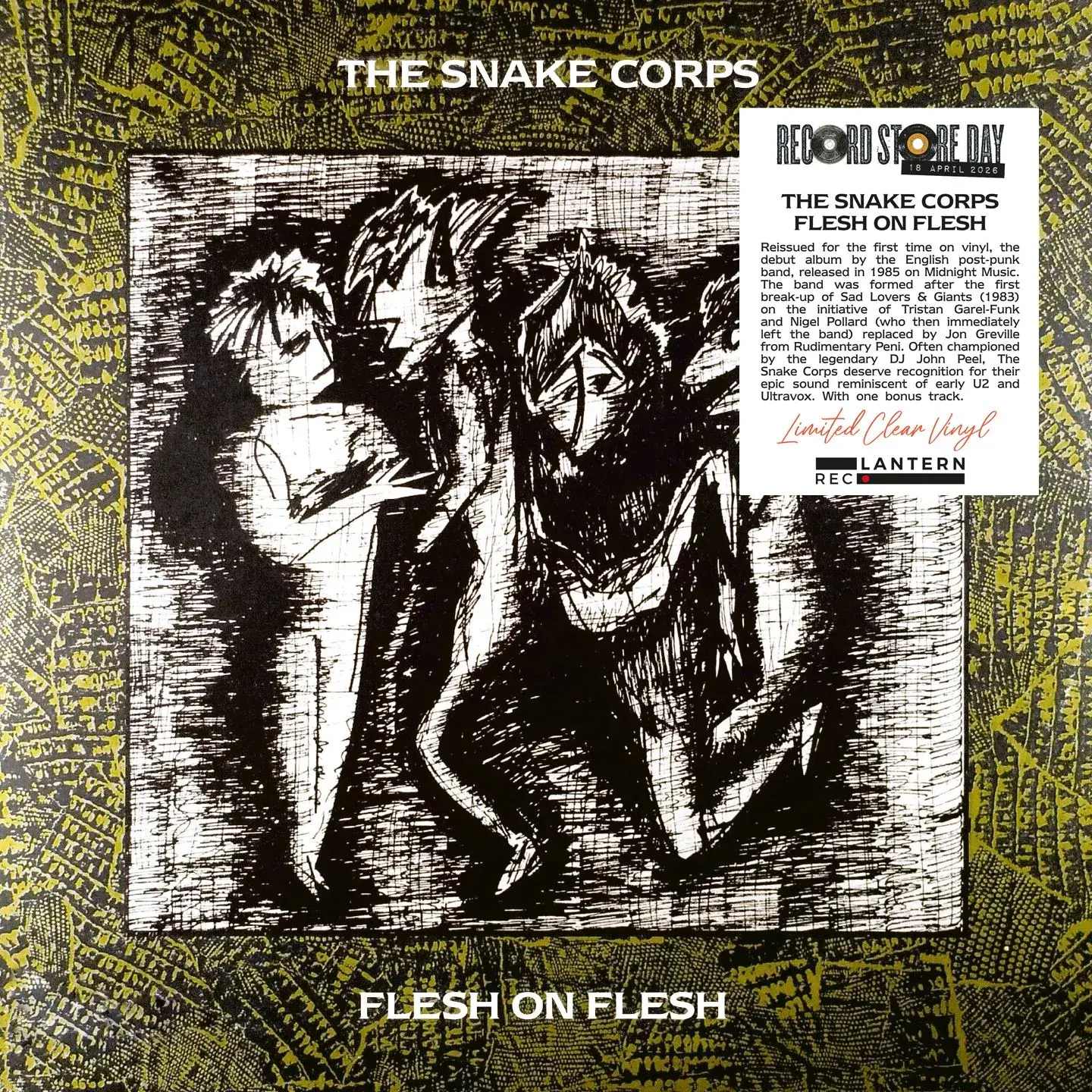 Lantern Rec. The Snake Corps - Flesh On Flesh [RSD26]