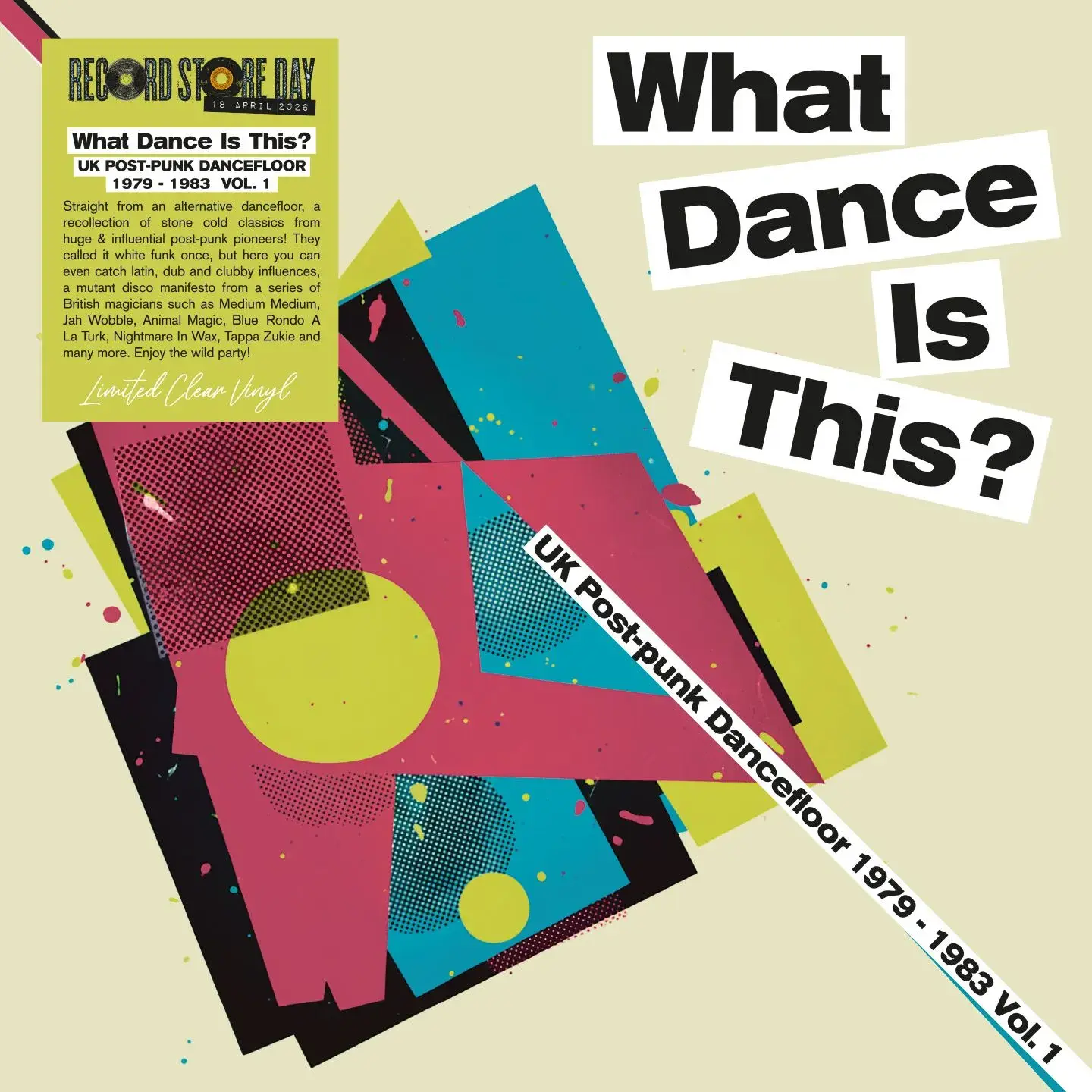 Lantern Rec. Various - What Dance Is This? UK Post-Punk Dancefloor 1979–1983 Vol. 1 [RSD26]