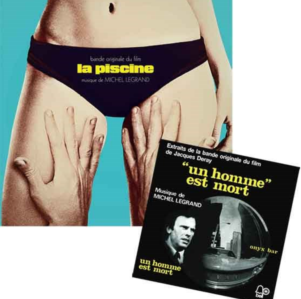 WEWANTSOUNDS Michel Legrand - La Piscine OST + Un Homme Est Mort 7"