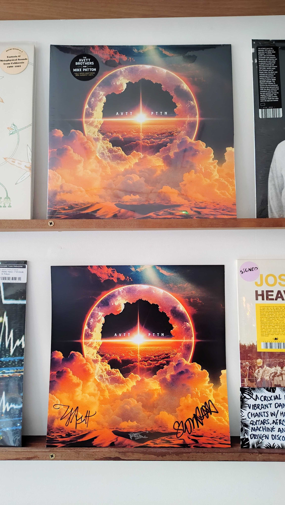 Ramseur Records SIGNED AVTT/PTTN (The Avett Brothers and Mike Patton) - AVTT/PTTN (Metallic Eco Vinyl)