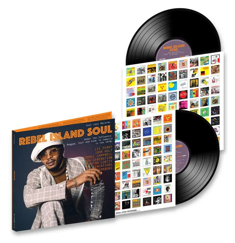 Soul Jazz Records Various - Rebel Island Soul: Under the Influence: Reggae, Funk and Soul in Jamaica in the 1970s