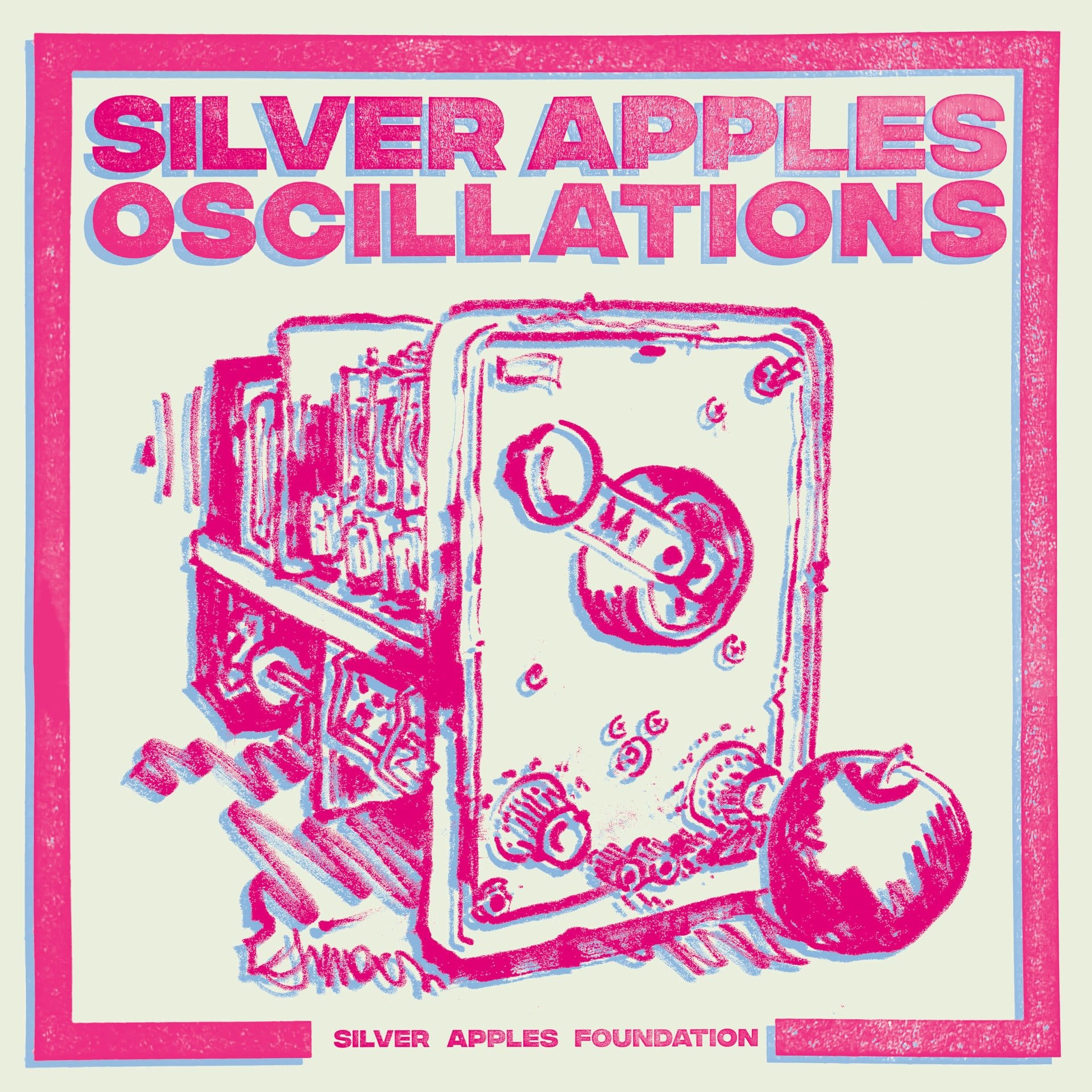 Silver Apples Foundation Silver Apples - Oscillations (Studio Mix) / The Edge of Wonder (Andrew Weatherall Remix) (Frosted/Purple Vinyl + Slipmat)