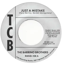Colemine Records The Barrino Brothers - Just A Mistake / I'll Take My Flowers Right Now