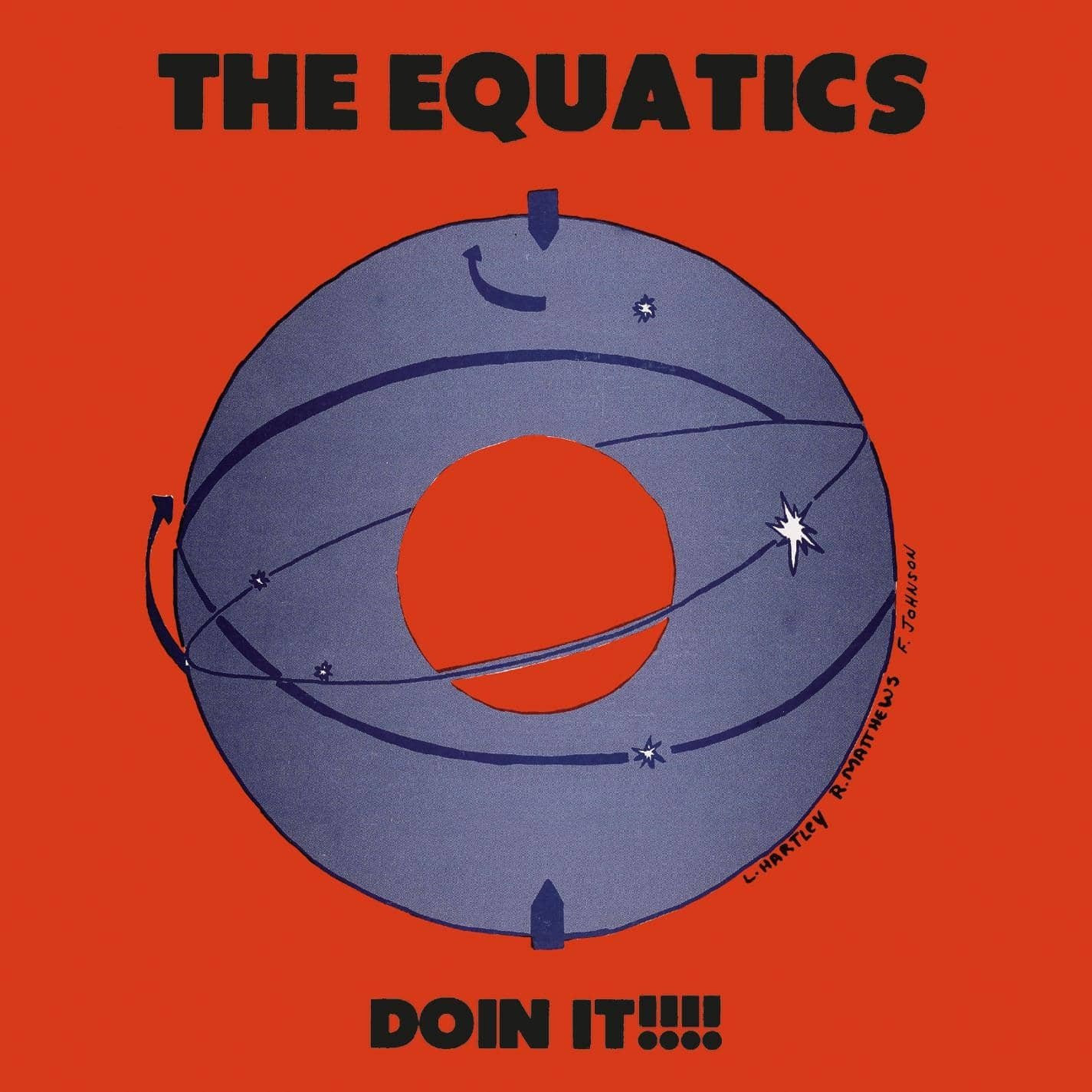 Now-Again Records The Equatics - Doin It!!!! (Blue Vinyl)