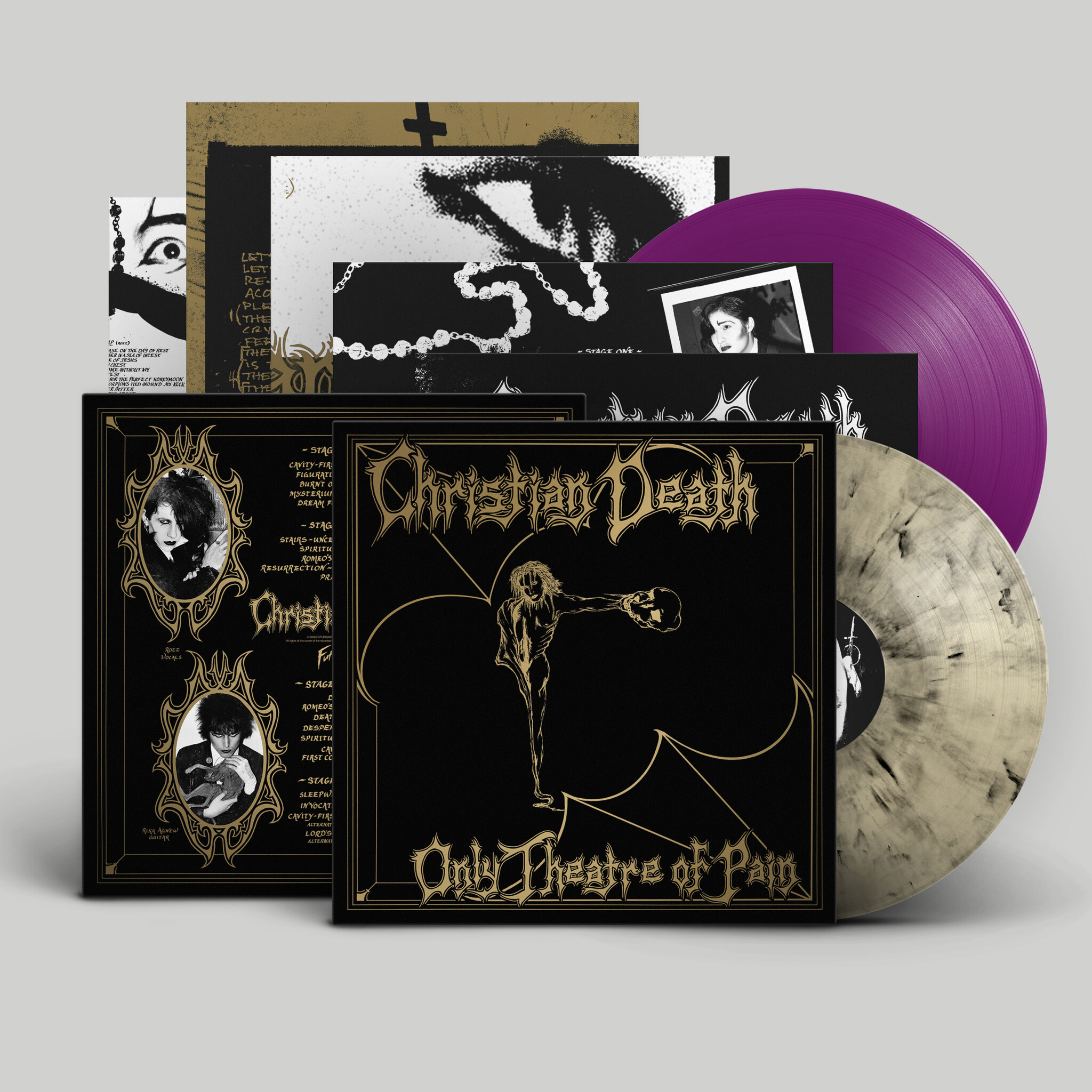 Futurismo Christian Death - Only Theatre of Pain (California Hell Colour Vinyl)