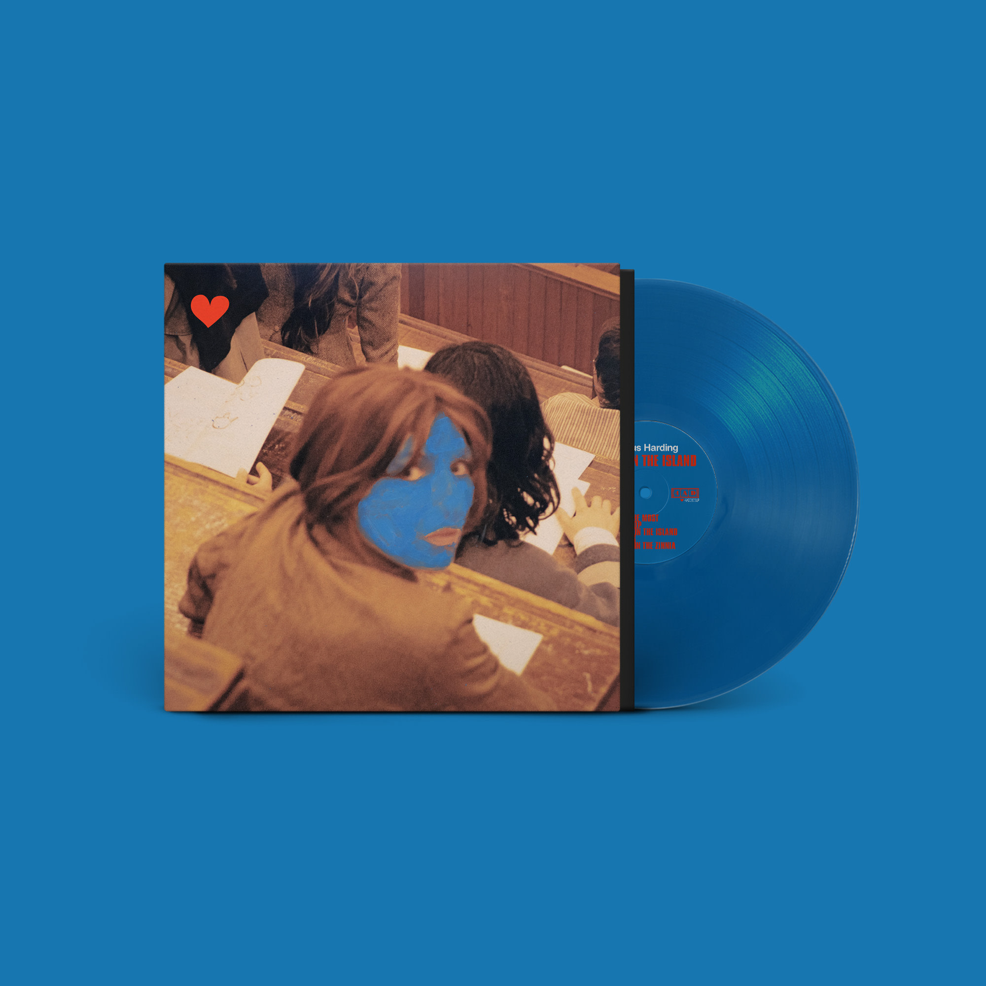 4AD Aldous Harding - Train on the Island (Blue Vinyl)