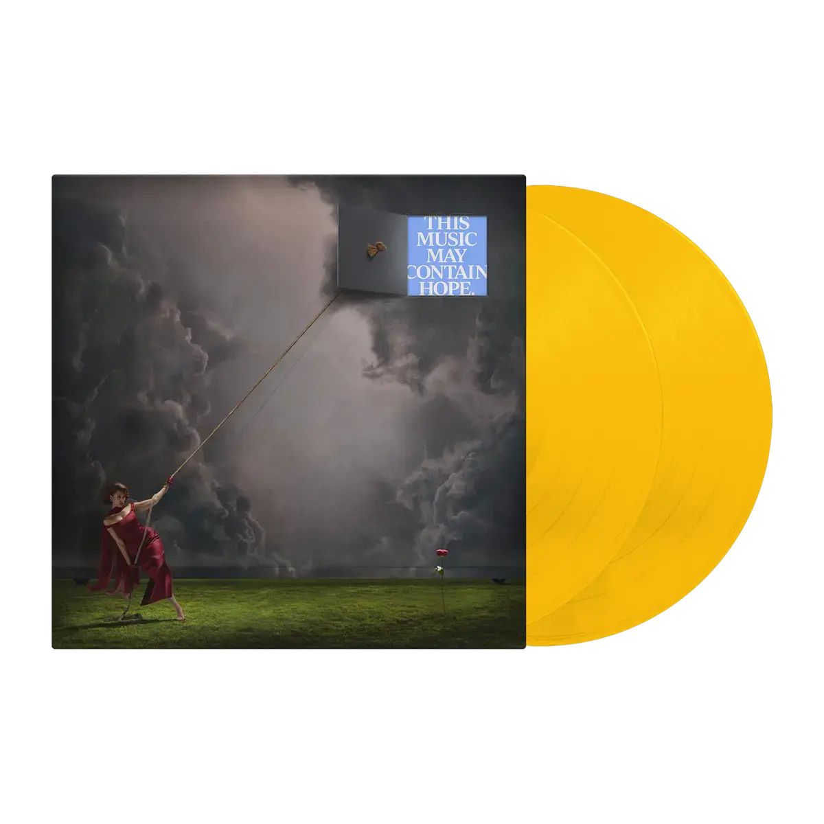 RAYE - THIS MUSIC MAY CONTAIN HOPE. (Yellow Vinyl)