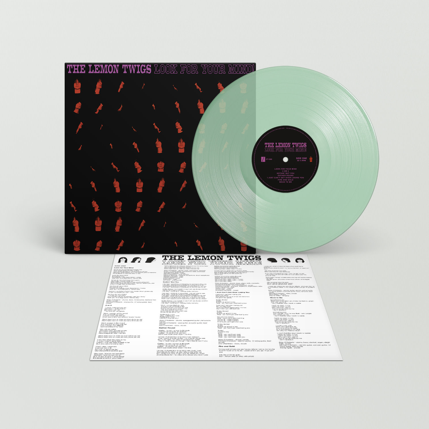Captured Tracks Lemon Twigs - Look For Your Mind! ("Transparent Day" Vinyl)