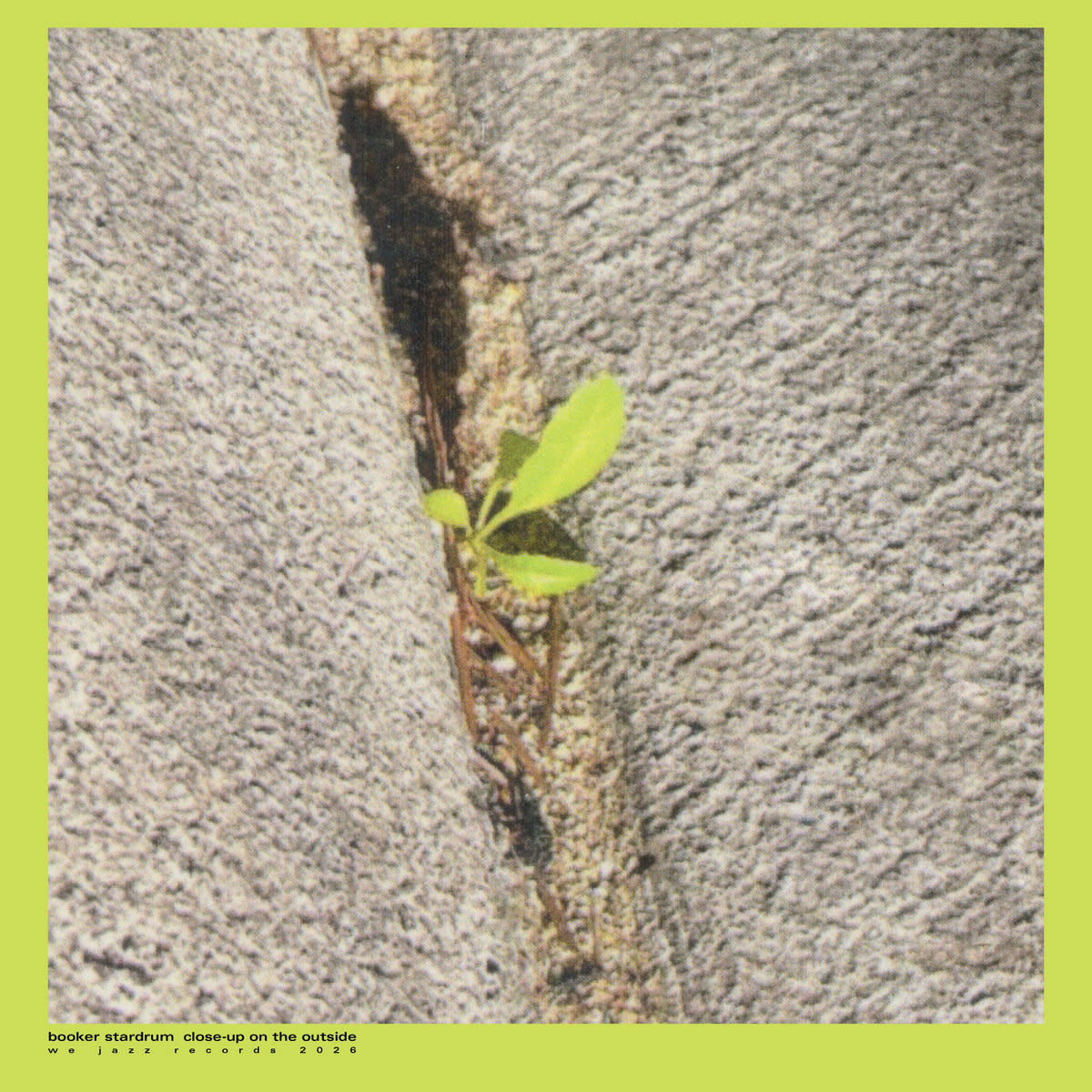 We Jazz Booker Stardrum - Close-up On The Outside