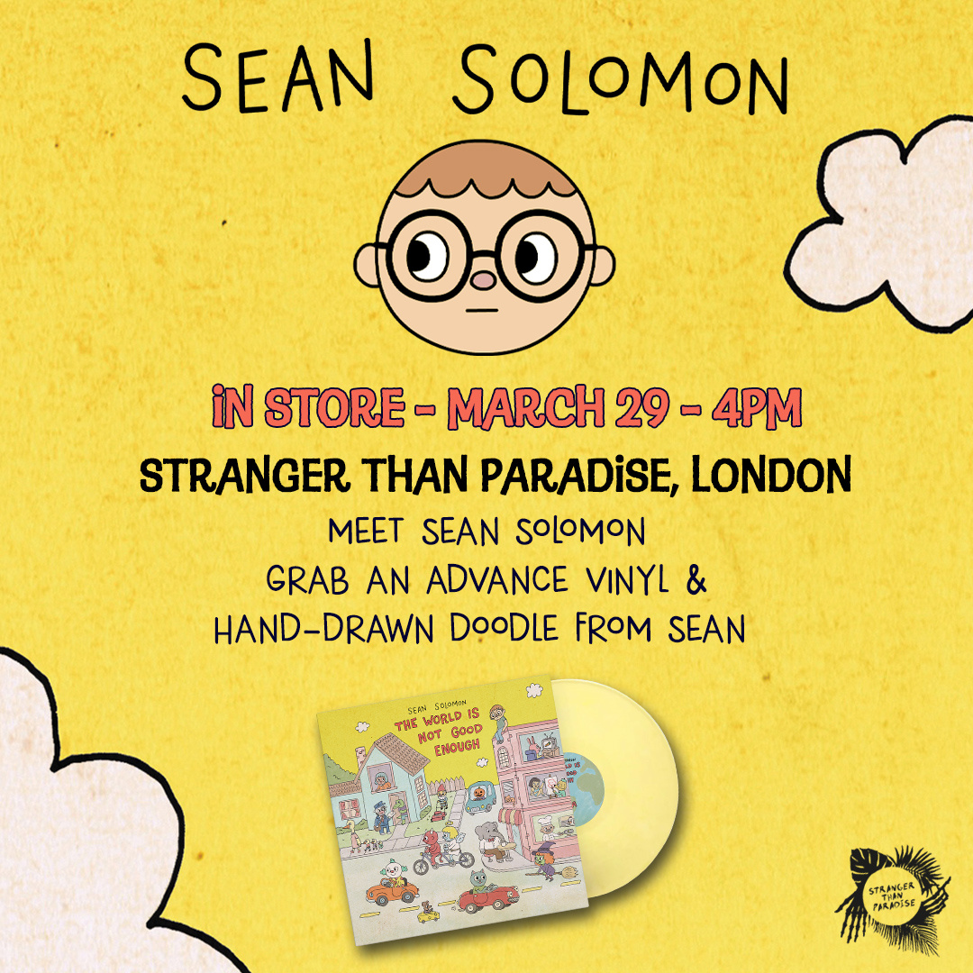 EVENT: Sean Solomon Meet & Greet / Doodle Session - Sunday 29th March