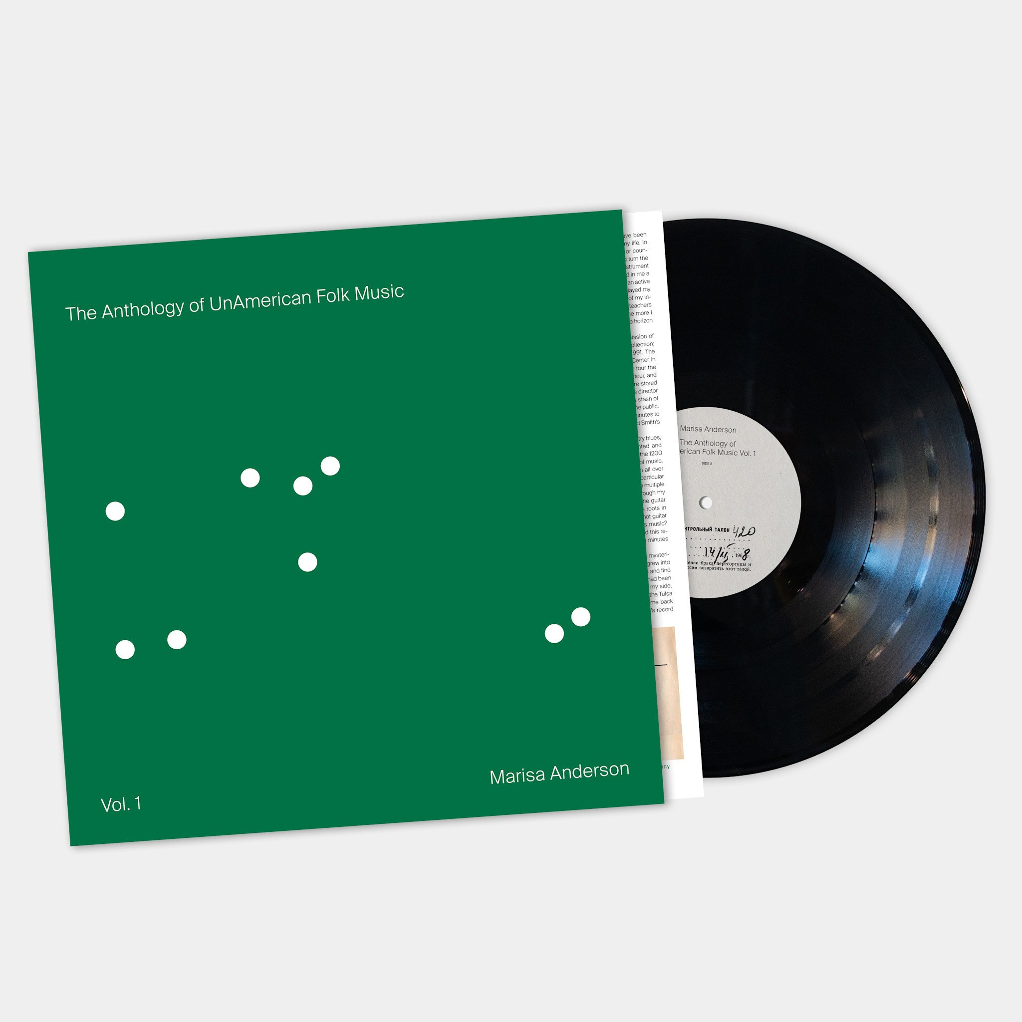 Thrill Jockey Marisa Anderson - The Anthology of UnAmerican Folk Music