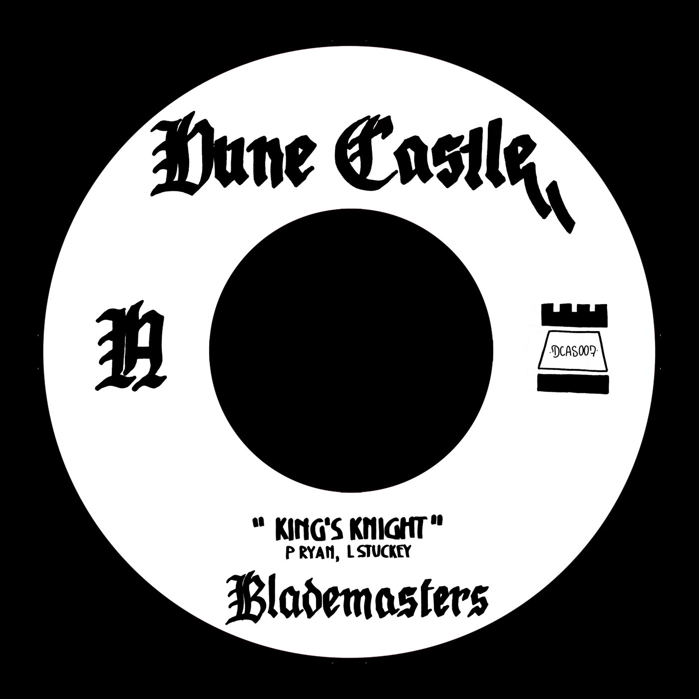 Dune Castle Records Blademasters - King's Knight / Live By The Blade