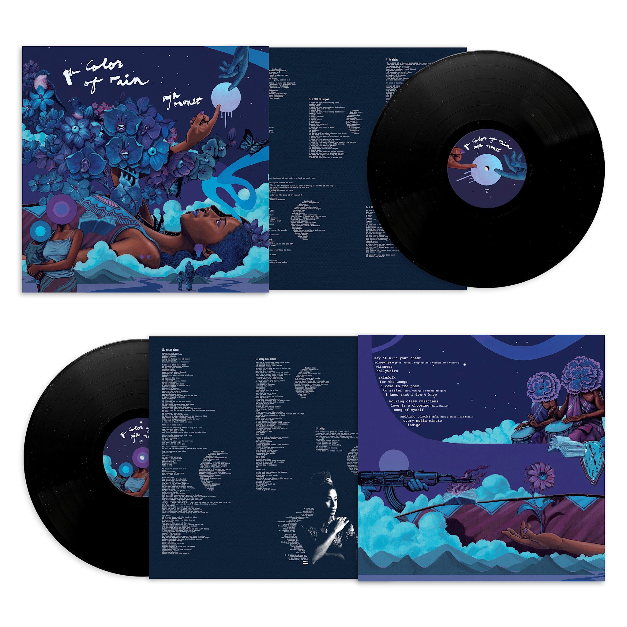 drink sum wtr aja monet - the color of rain