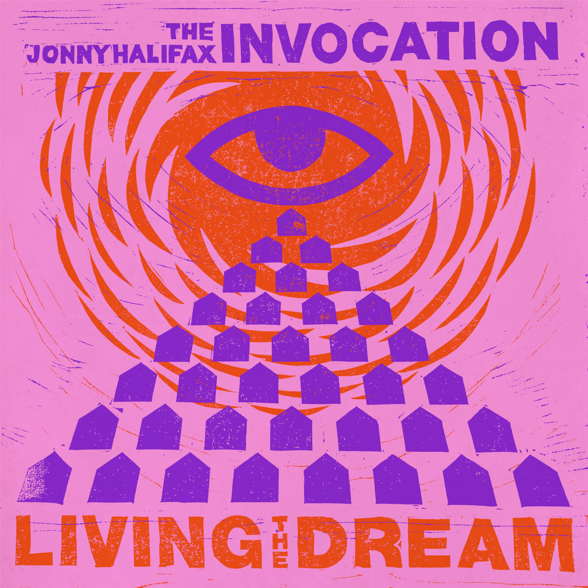 God Unknown Records SIGNED The Jonny Halifax Invocation - Living The Dream (Limited Lathe Cut White Vinyl)