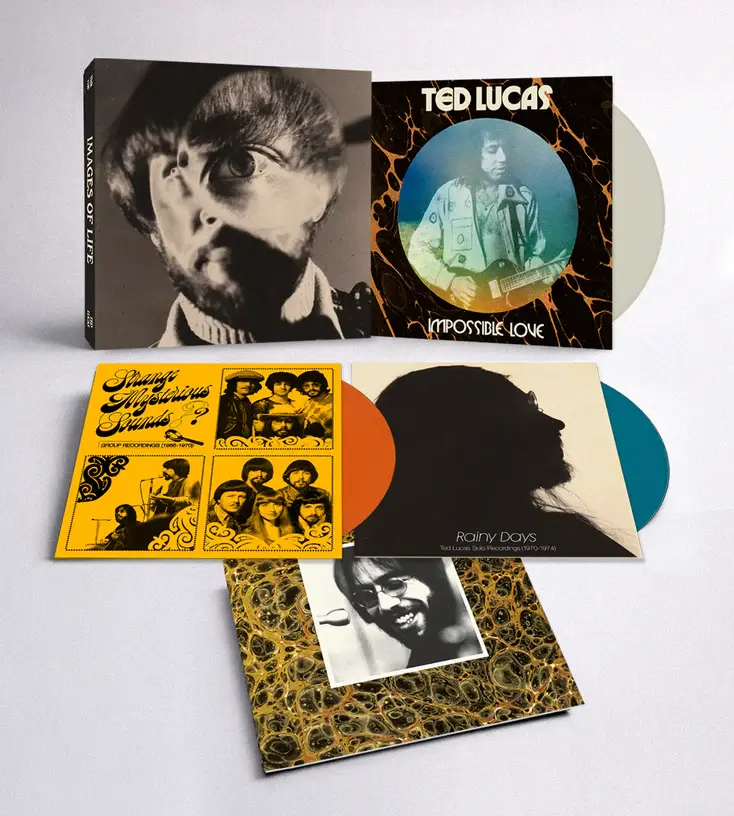 Third Man Records Ted Lucas - Images Of Life (Bright Opaque Orange, Opaque Turquoise and Semi-Opaque Natural Vinyl)