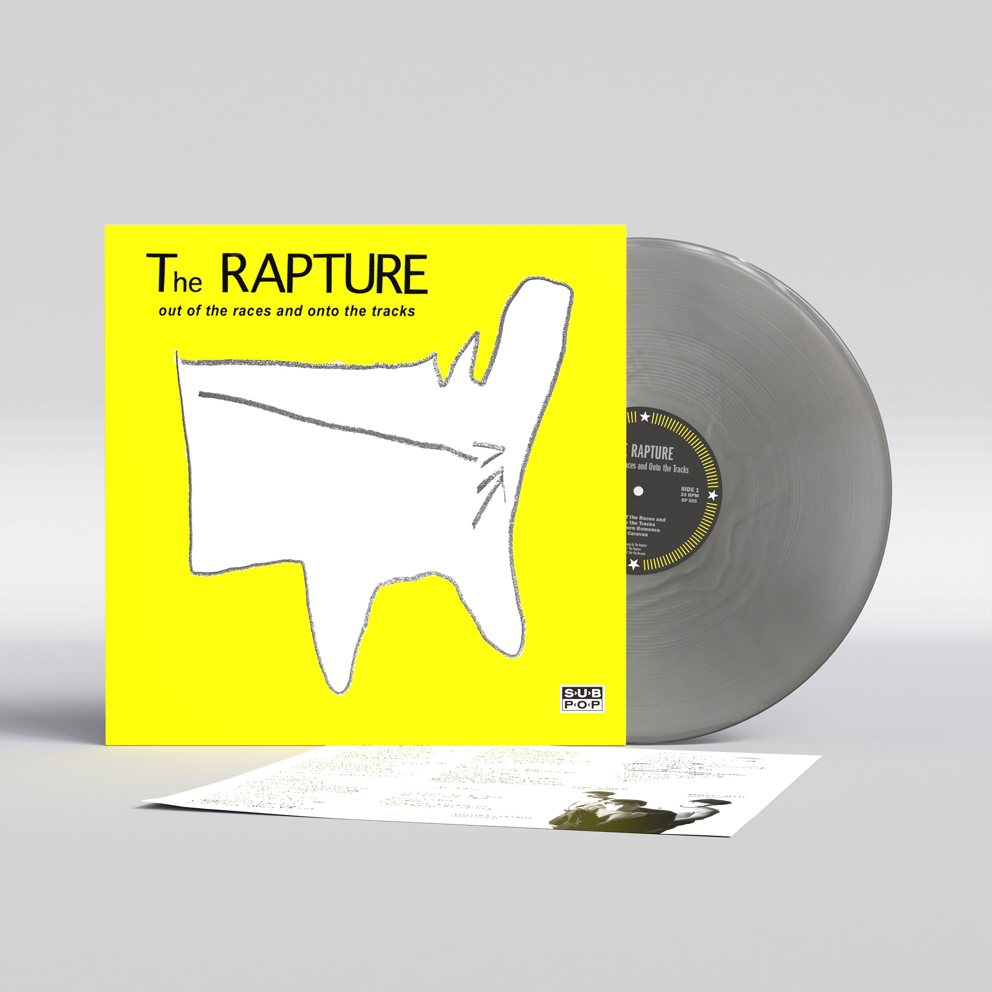 Sub Pop The Rapture - Out Of The Races And Onto The Tracks (Silver Vinyl 25th Anniversary Edition)