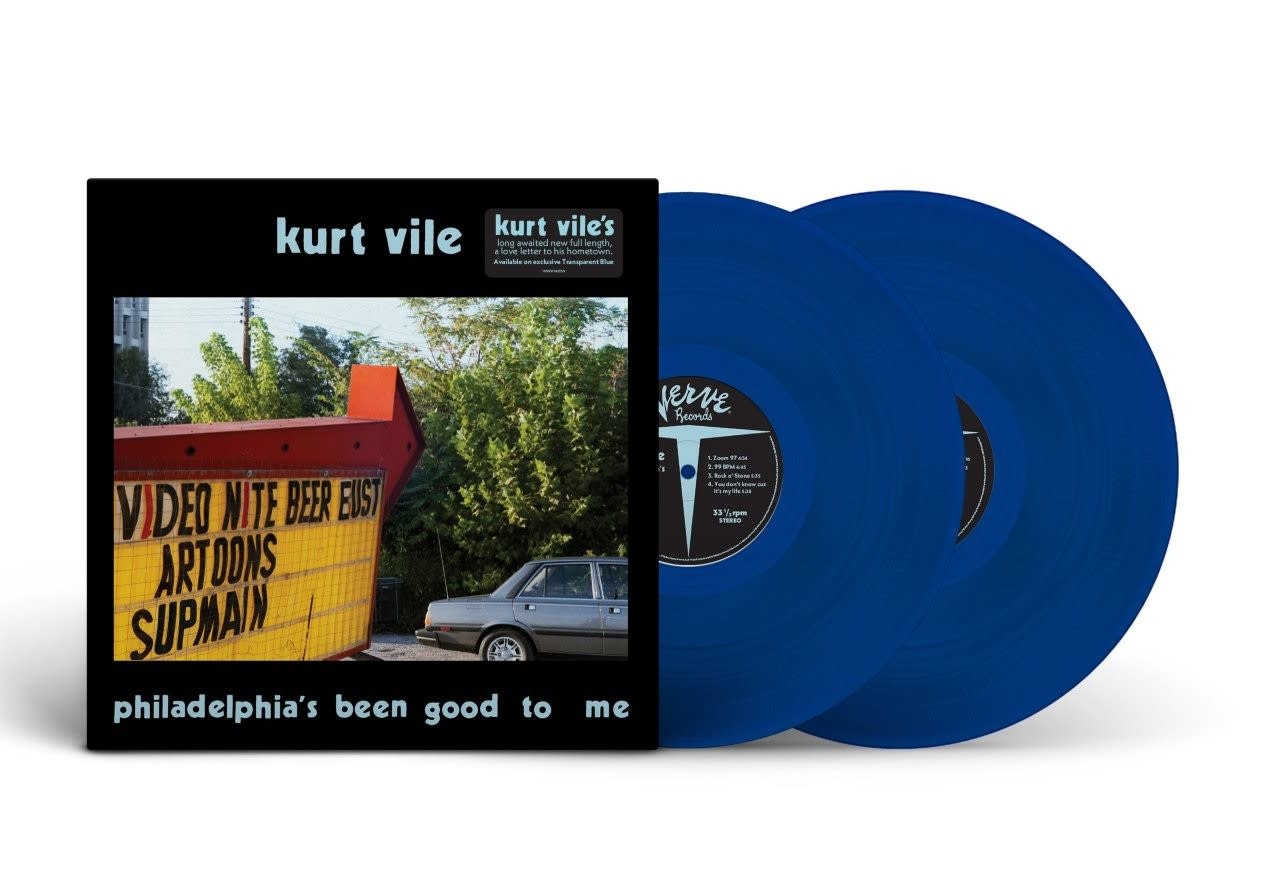Verve Kurt Vile - Philadelphia's Been Good To Me (Blue Vinyl)