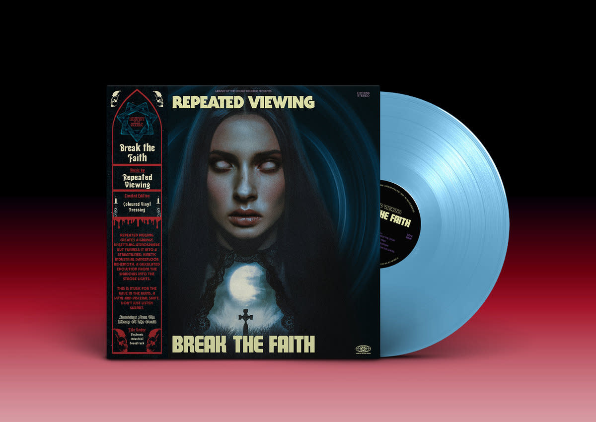 Library Of The Occult Repeated Viewing - Break The Faith (Blue Vinyl)
