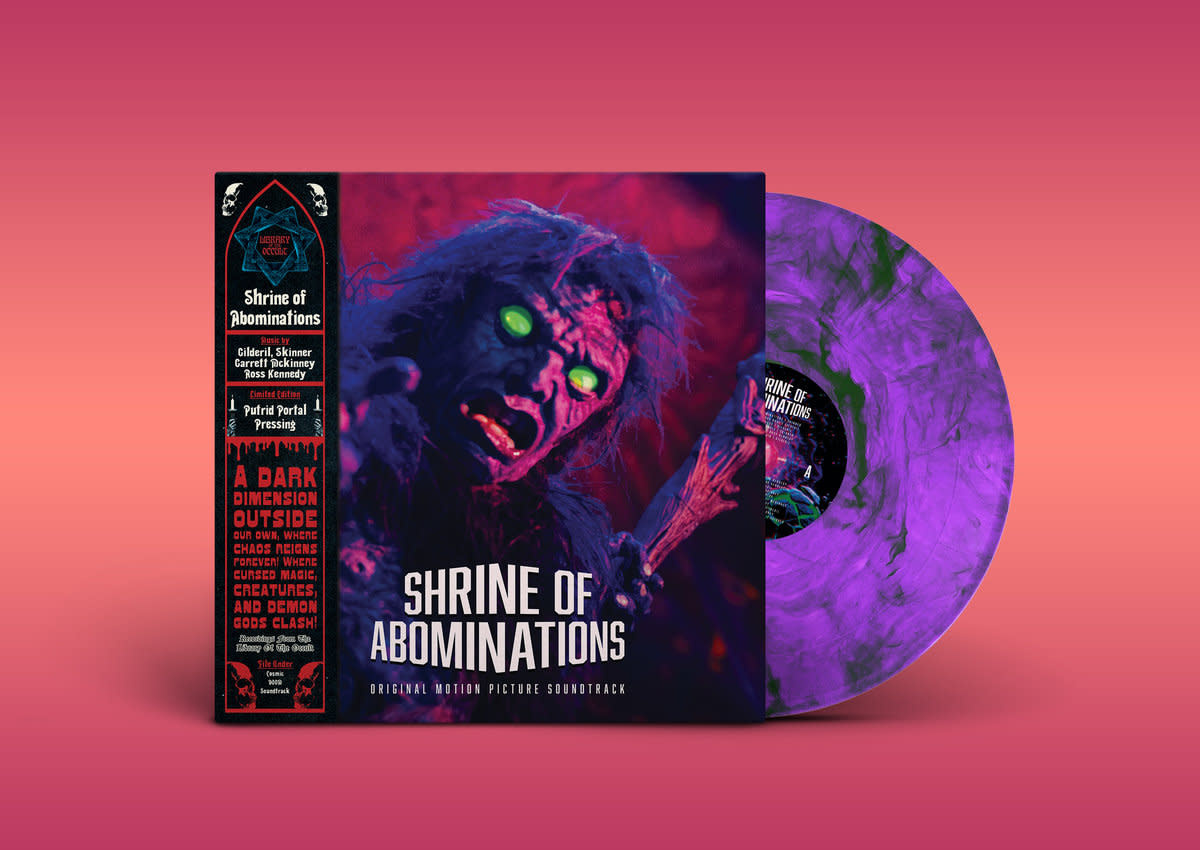 Library Of The Occult Various - Shrine of Abominations OST (Putrid Portal Vinyl)