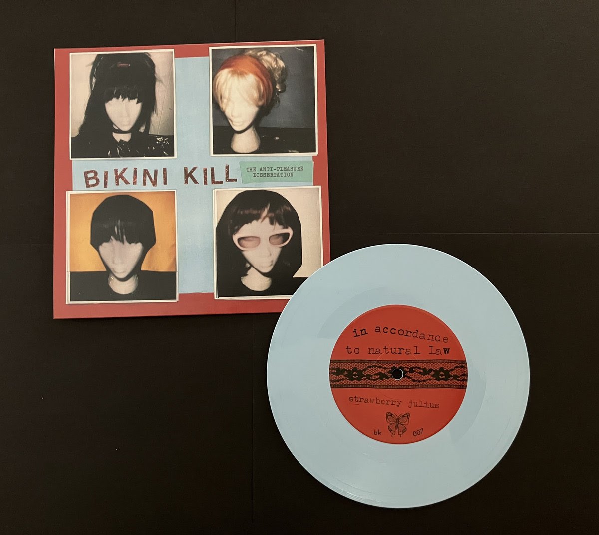 Bikini Kill Records Bikini Kill - The Anti-Pleasure Dissertation (Baby Blue Vinyl)