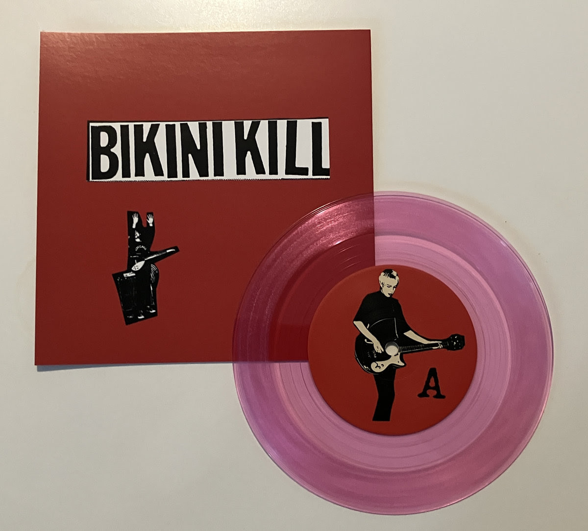 Bikini Kill Records Bikini Kill - I Like F**king / I Hate Danger (Clear Pink Vinyl)
