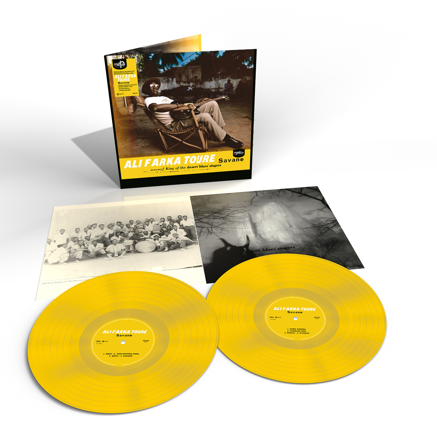 World Circuit Ali Farka Toure - Savane (20th Anniversary Yellow Vinyl)