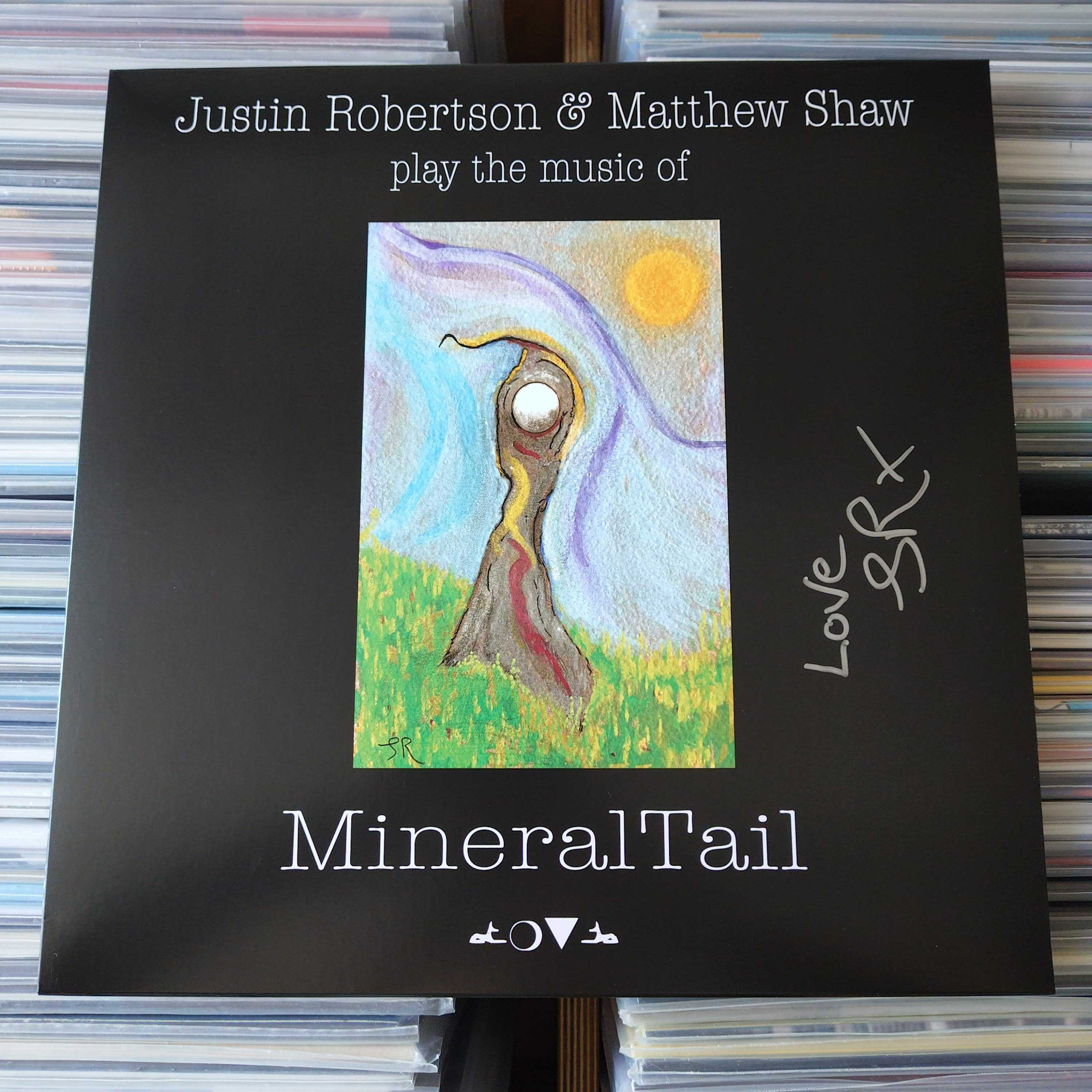 Solitary Cyclist SIGNED Justin Robertson & Matthew Shaw - Play the music of MineralTail