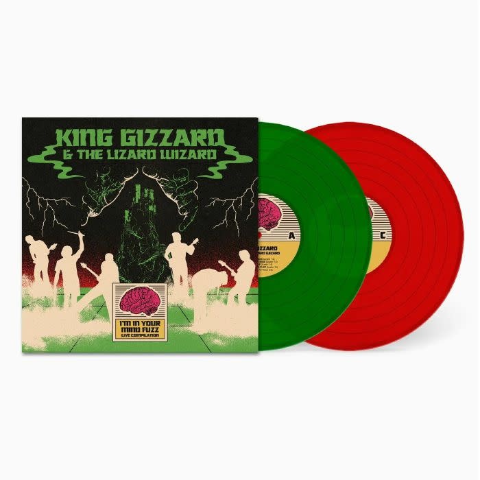 Fuzz Club King Gizzard & The Lizard Wizard - I'm In Your Mind Fuzz Live (Green & Red Vinyl)