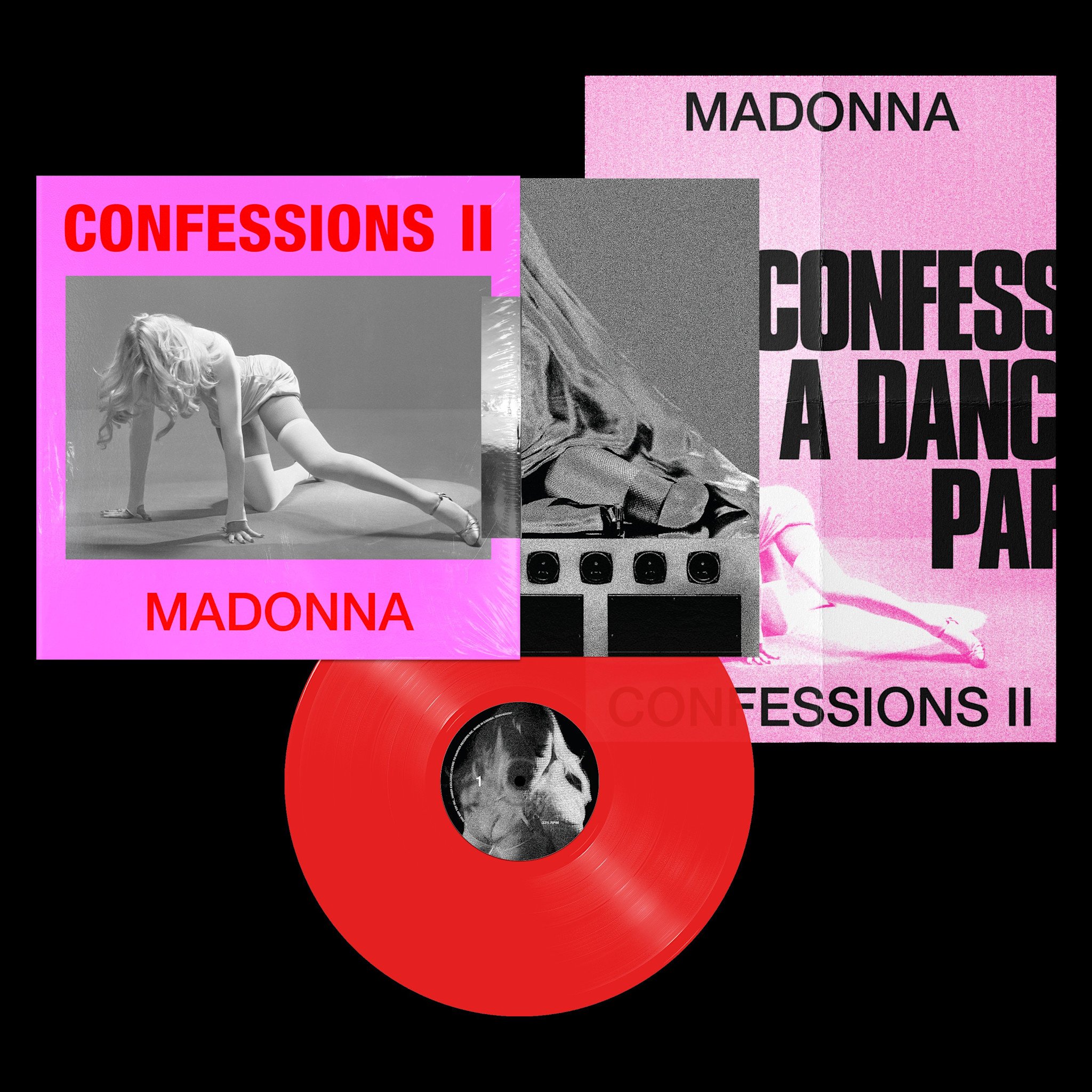 Warner Records Madonna - Confessions ll (Red Vinyl)