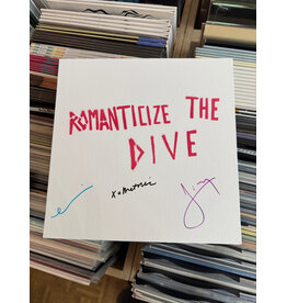 Thirty Tigers Metric - Romanticize the Dive (Metallic Silver Vinyl) + SIGNED Spray Painted Canvas