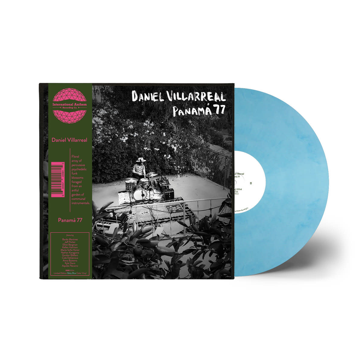 International Anthem Daniel Villarreal - Panama 77 (Baby Blue Vinyl)
