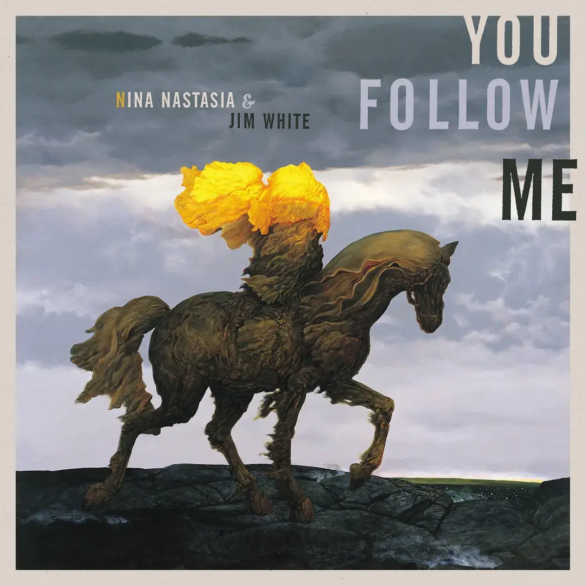 Temporary Residence Ltd. Nina Nastasia & Jim White - You Follow Me (Yellow Vinyl)