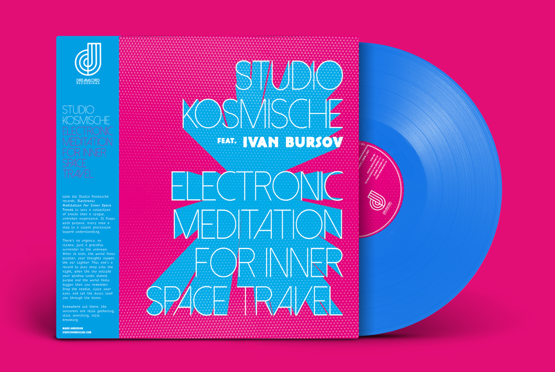 Dreamlord Recordings Studio Kosmische - Electronic Meditation for Inner Space Travel (Blue Vinyl)