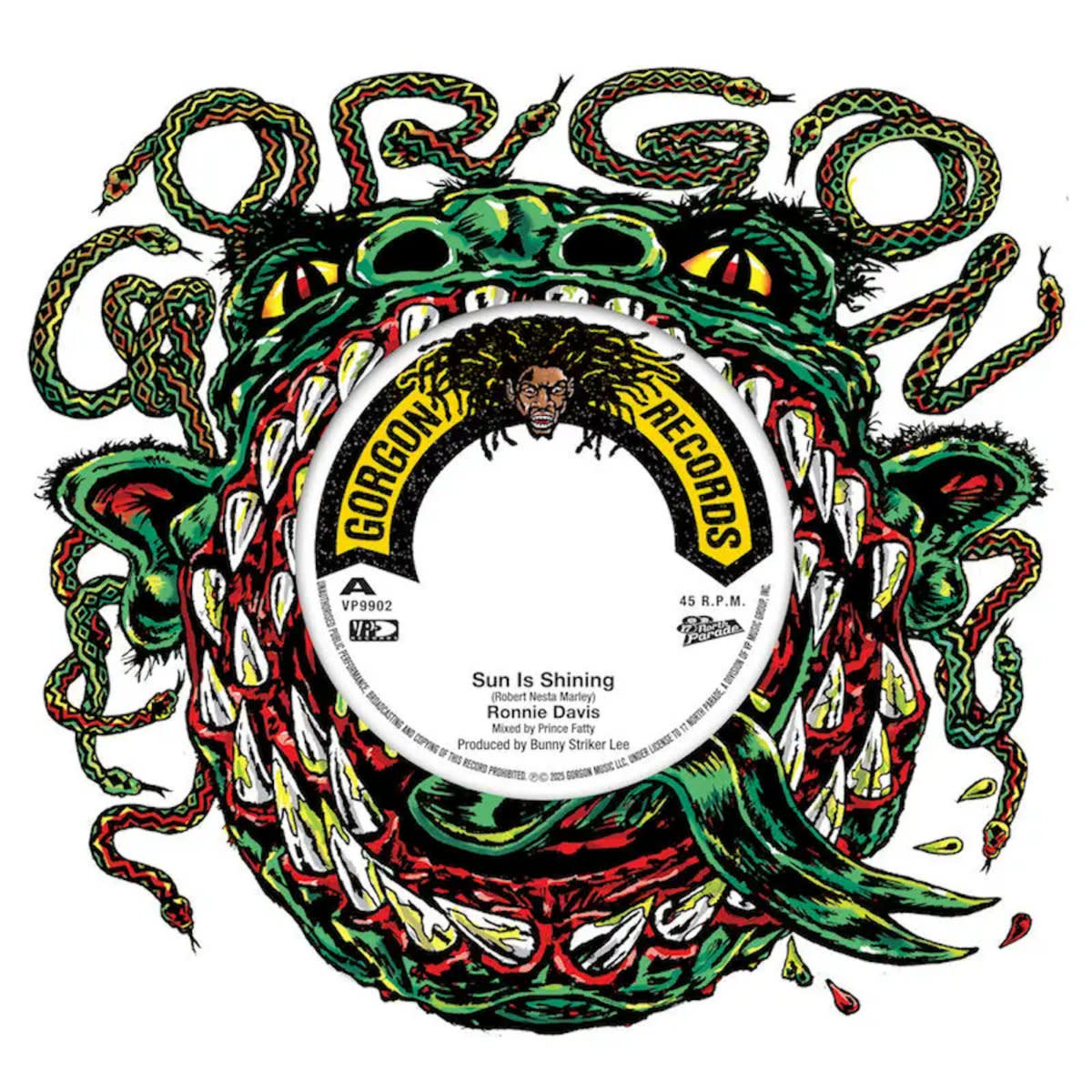 VP Records Ronnie Davis / Prince Fatty - Sun Is Shining / Dub Is Shining