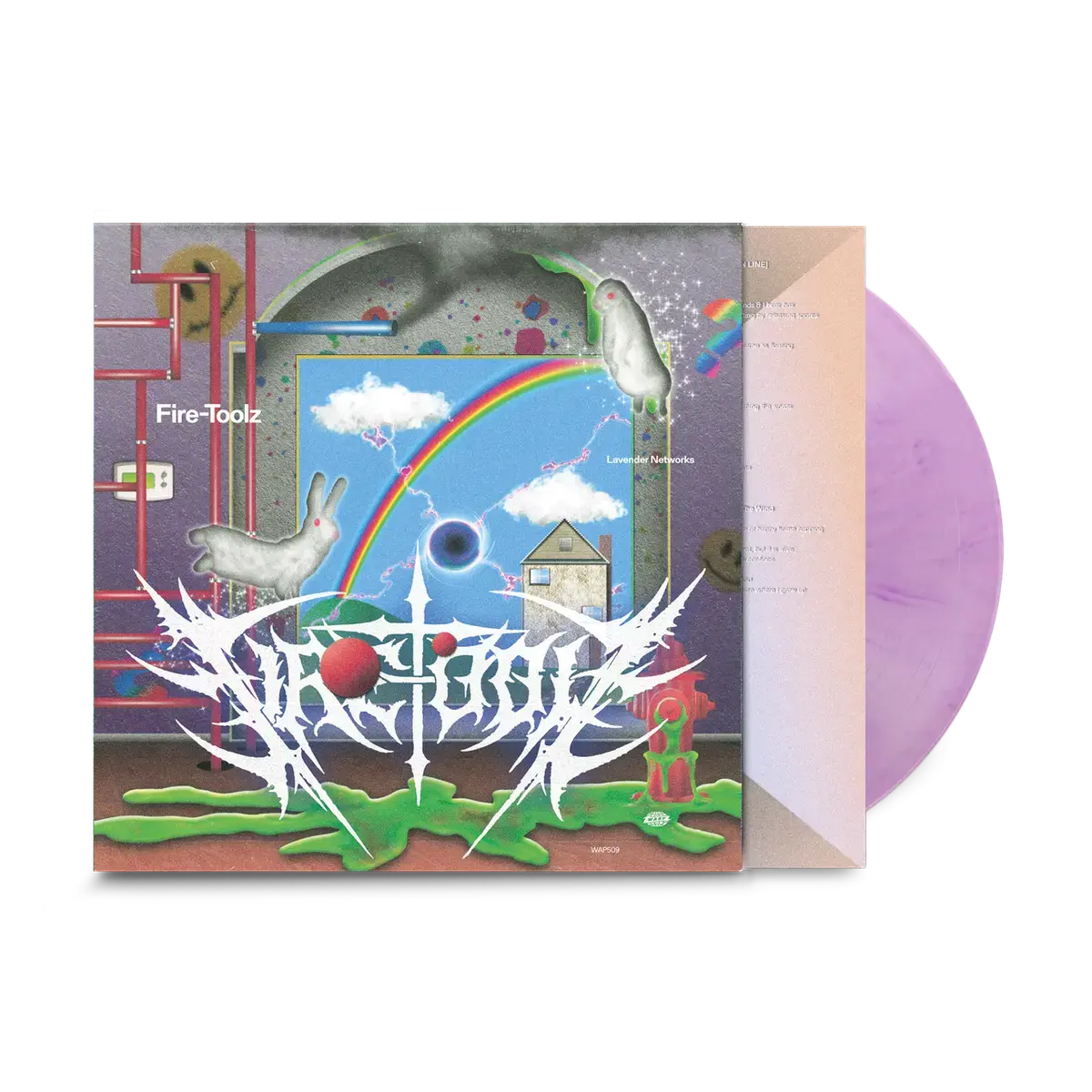 Warp Records Fire-Toolz - Lavender Networks (Lavendar Marble Vinyl)