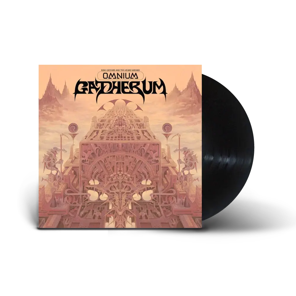 p(doom) records King Gizzard & The Lizard Wizard - Omnium Gatherum (Cosmic Black Vinyl)