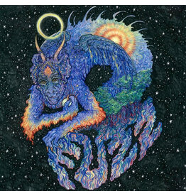 In The Red Records Fuzz - Fuzz (Clear Blue/Black Swirl Vinyl)