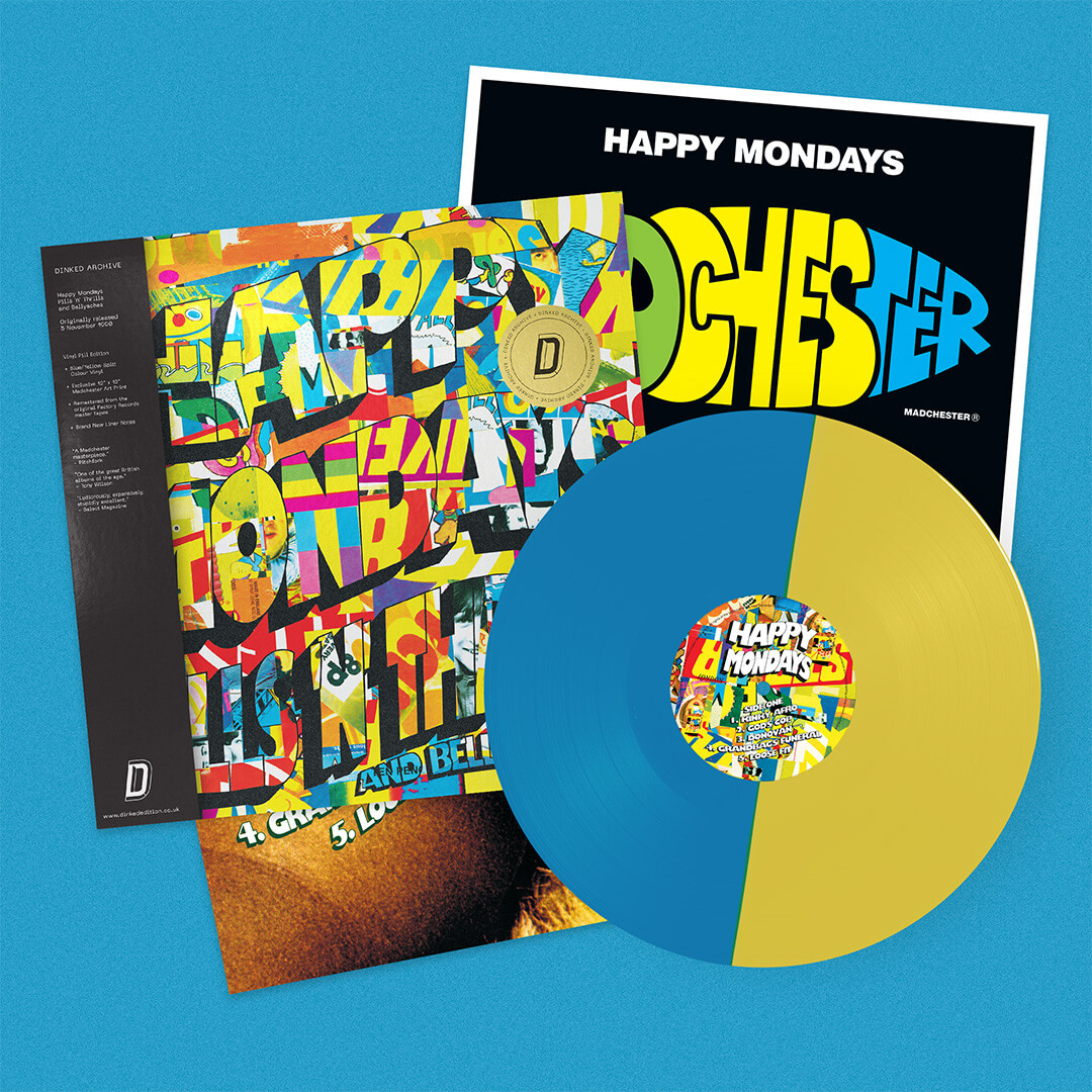 London Records Happy Mondays - Pills ‘n’ Thrills and Bellyaches (Dinked Edition)
