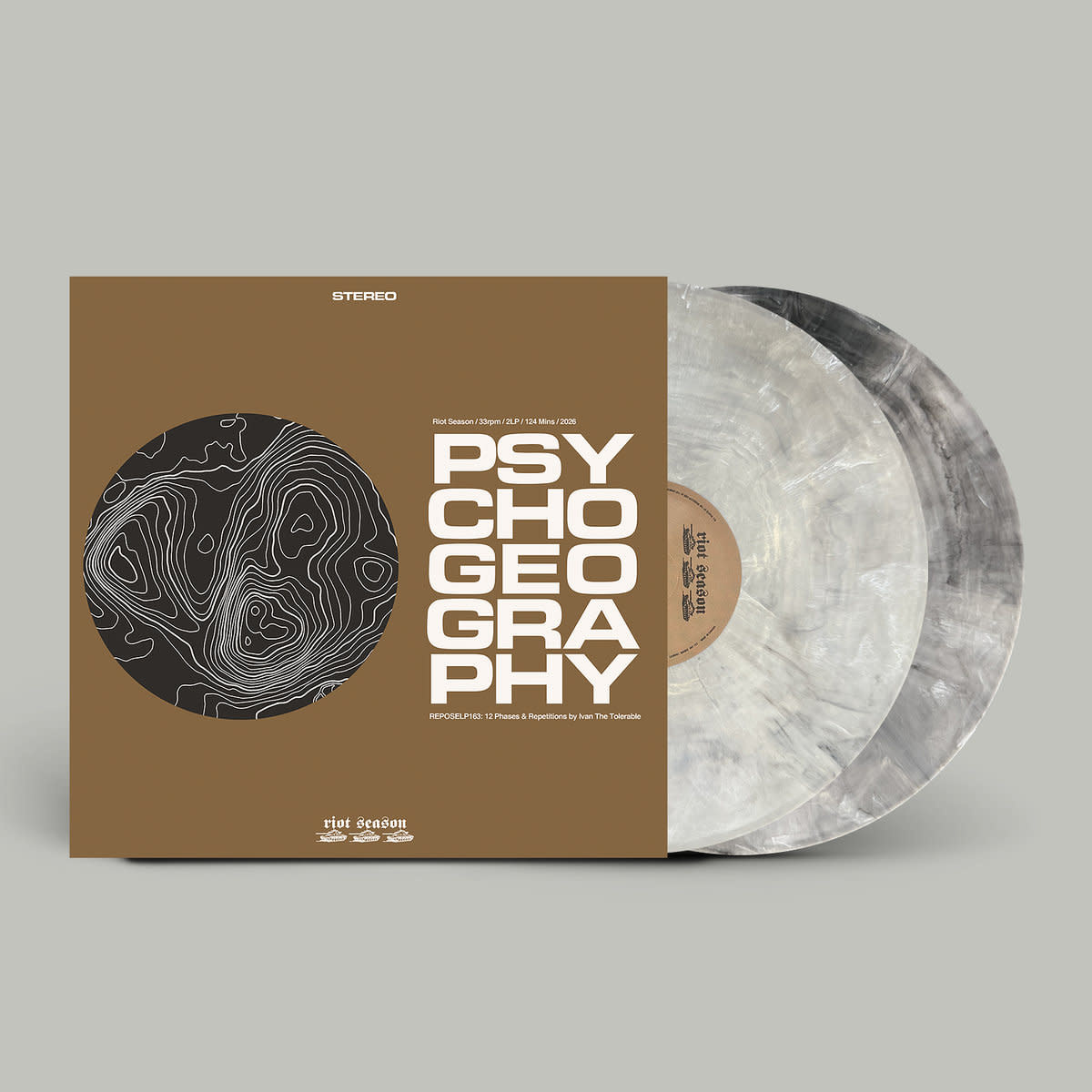 Riot Season Ivan The Tolerable - Psychogeography (Cream/Black Marble Vinyl)