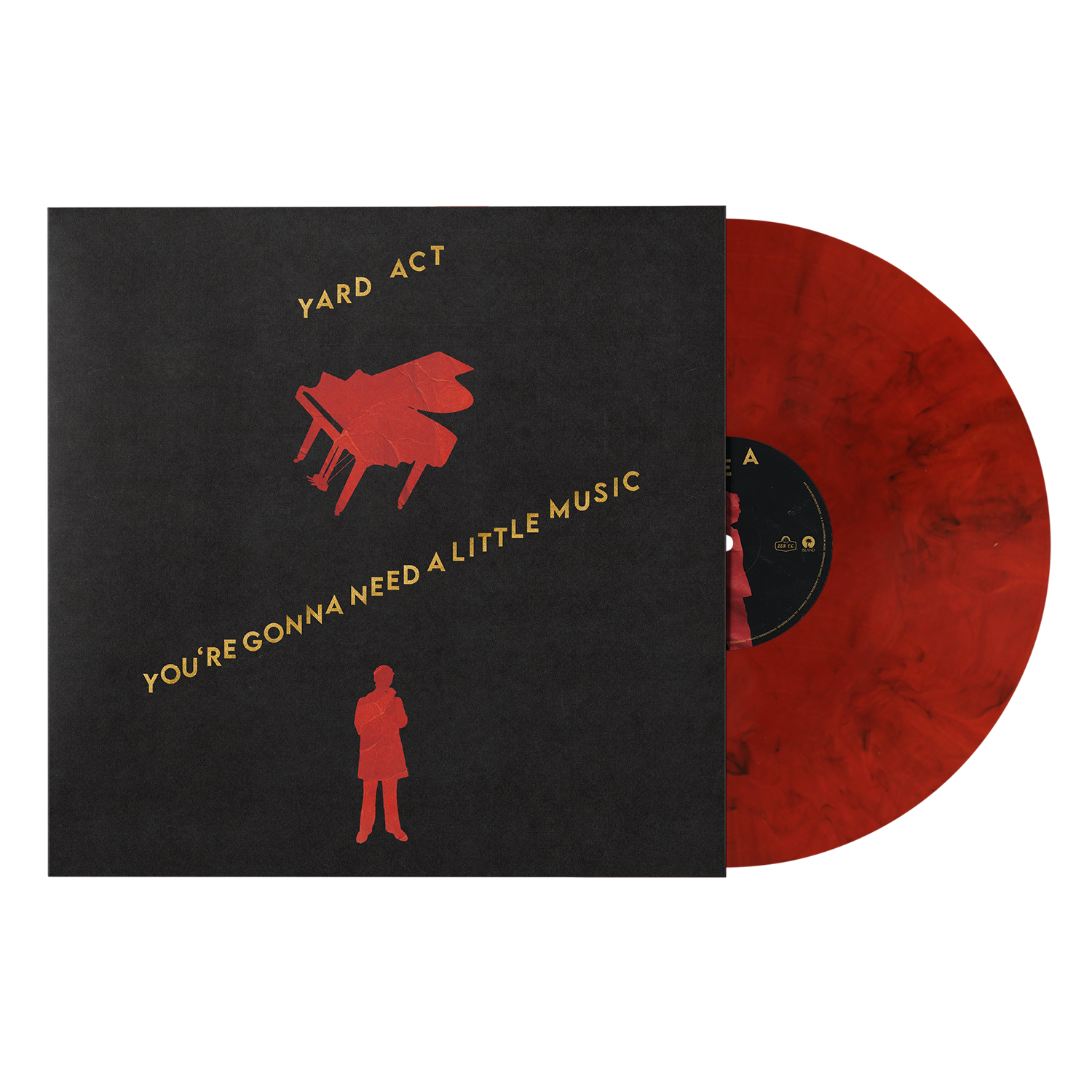 Island Records Yard Act - You're Gonna Need A Little Music (Indies Red & Black Marble)