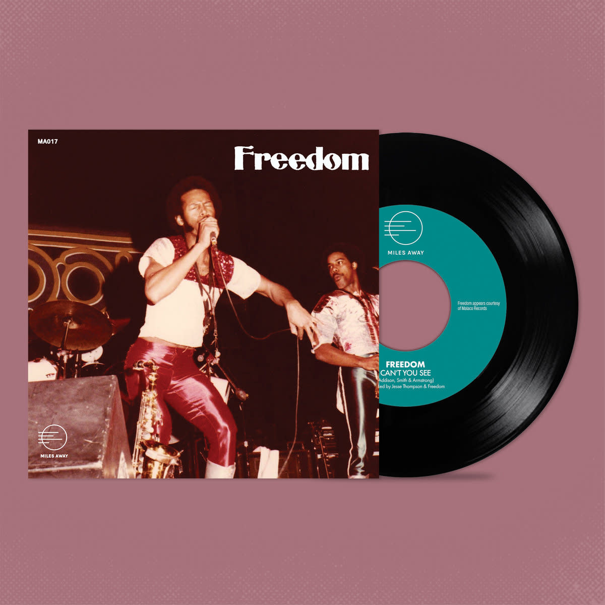Miles Away Records Freedom - Can't You See / Sunshine