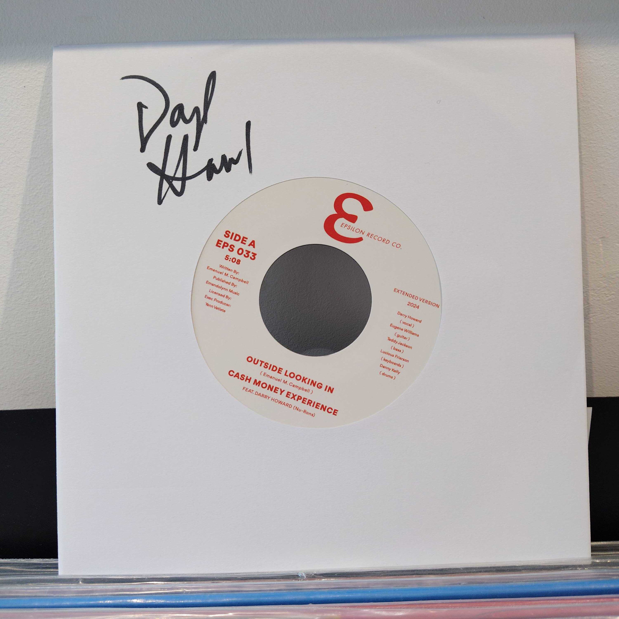 Epsilon Records SIGNED Cash Money Experience feat. Daryl Howard (The Nu'Rons) - Outside Looking In